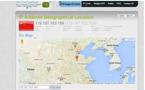 Figure 5: Network attack from China 