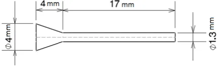 Fig.1 Geometry of the AWSJ nozzle  
