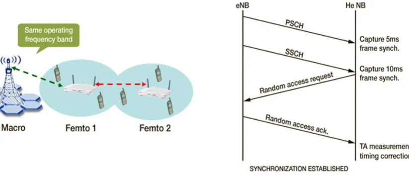 Figure 2. MIMO IBC for SUE Elements and Femto1 & 2 