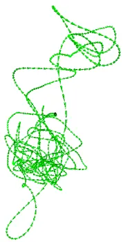 Fig. 1.A trajectory of sodium #169