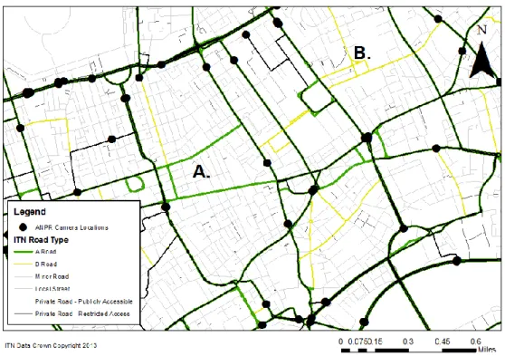 Figure 4.4 - Closer view of spatial coverage of LCAP within CCZ 