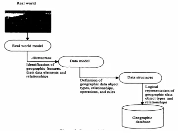 Figure 3.1:  Process of Developing Database 