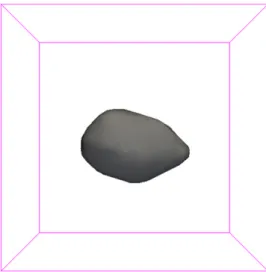 Fig. 15. The relative 3D nodule reconstruction.