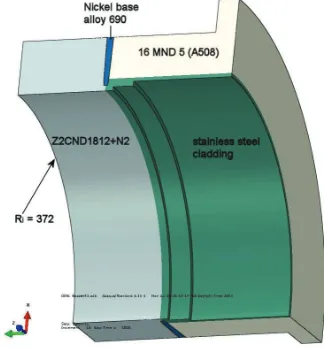 Figure 1. The plate mock-up. Plate thickness is approximately 50 mm.