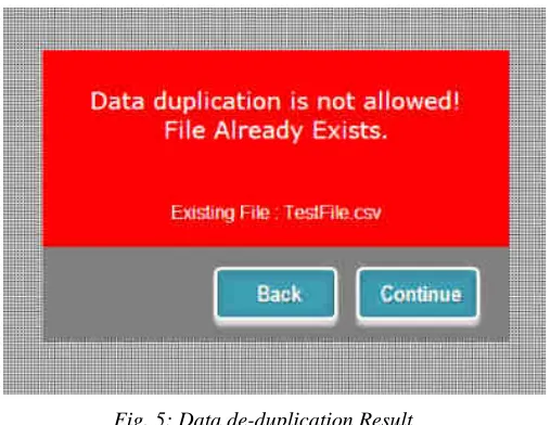 Fig 4: File uploading process and File upload analysis 