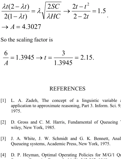 table 1, the decision on 