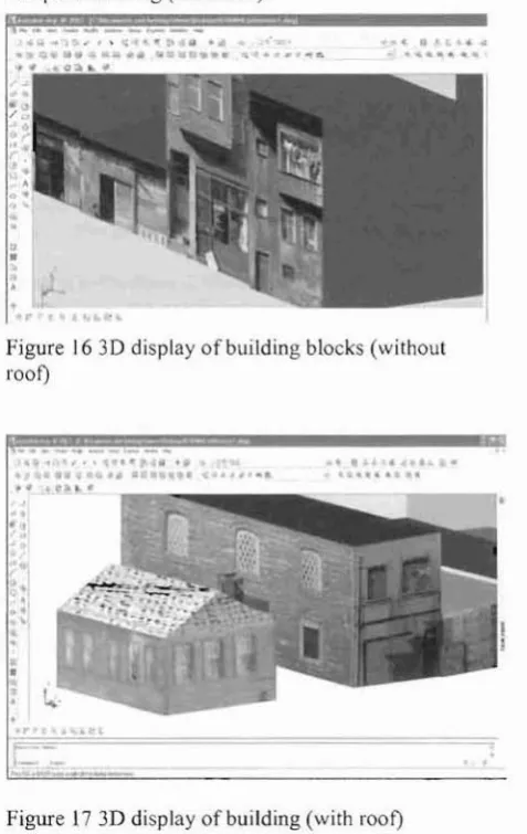 Figure 17 3D display of bui lding (wi th roof)