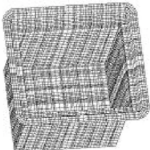 Fig 10: Comparison of deformation of dropped corner 