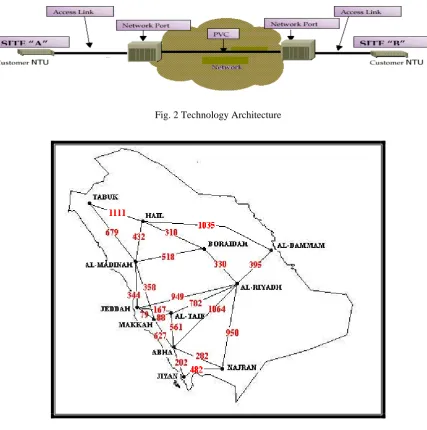 Figure 3   Case Study Cities and Links Map 