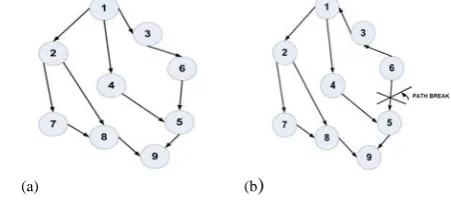 Figure 1.  Directed Path in TORA 