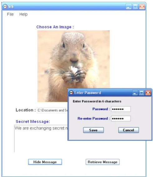 Figure 4 shows the main interface for the system. 