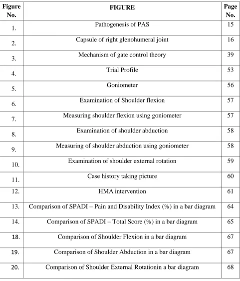 Figure No. FIGURE Page No. 