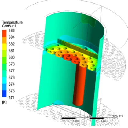 Fig. 6 – 3D Solid domain (stripping and rectifying). 