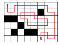 Fig. 4.  An invalid longest-path routing result. 
