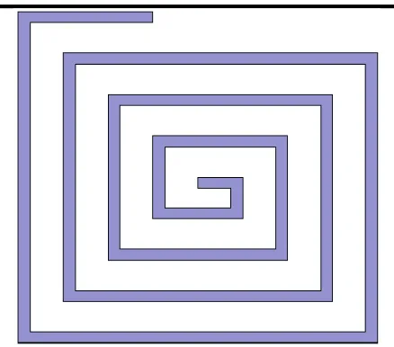 Fig. 10:Large generic spiral structure radiating at 1 GHz 