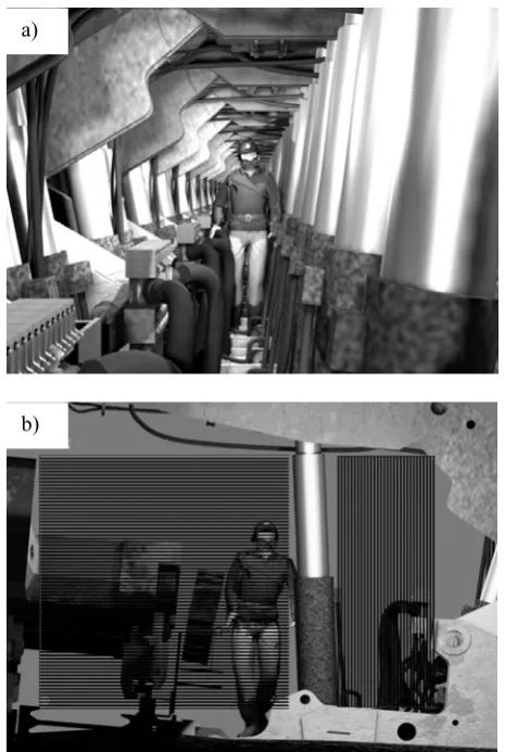 Fig. 8. Assessment of virtual prototype in the light of anthropotechnical  criteria. 