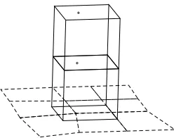 Figure 2: Process of ”Tiling” to Form Ghost Nodes