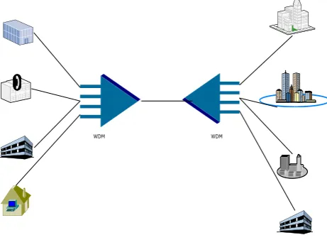 Fig. 1 WDM Architecture 