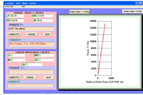 Fig. 5: Output screen for example 2 