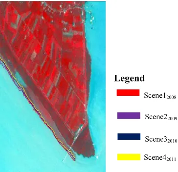 Figure 3 :Decreased mangrove distribution 