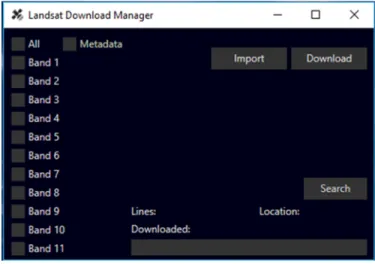Figure 10. Imagery Download Manager 
