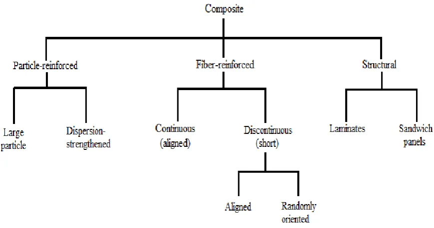 Figure 2.3: Composite categorization (Callister, 2006) 
