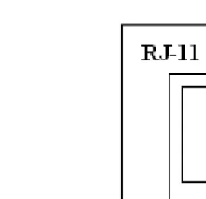 Figure 11. Pinout for Serial PrinterRJ11-to-DB25M Adapter