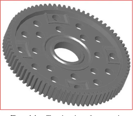 Figure 1.4 The selected gear for case study 