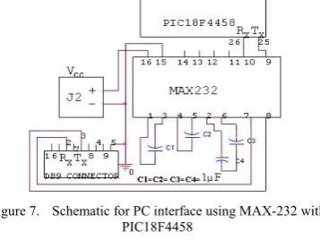 Figure 6.  (b) Basic circuit diagram of interfacing EEPROM 