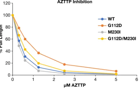 TABLE 3 WT and mutant HIV-1 susceptibility to NRTIs and PFA