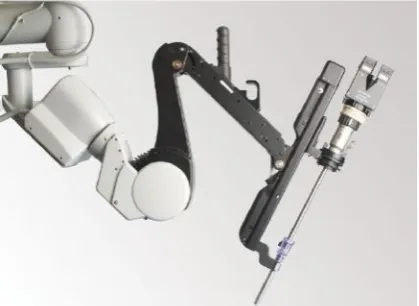 Fig. 2: Camera arm of robotic surgery device 