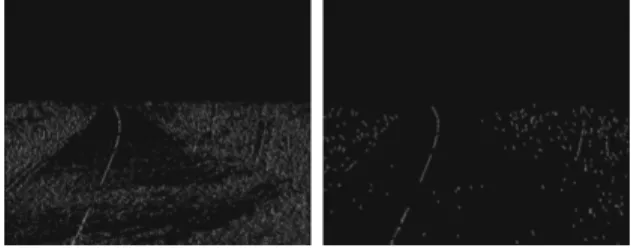 Figure 4 below shows the result of the morphological ﬁltering on the obtained binary image and the image after thresholding.