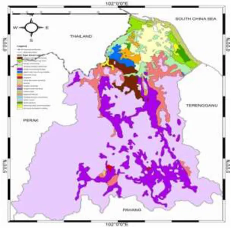 Figure 2.3: Soil types map of the study area 