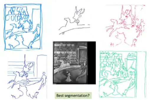 Figure 1.1: An example of the manual segmentation result of a color image