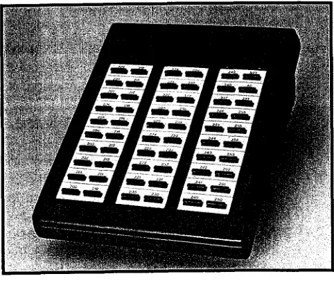 FIGURE 6- DIGITAL DIRECT STATION SELECTION CONSOLE 