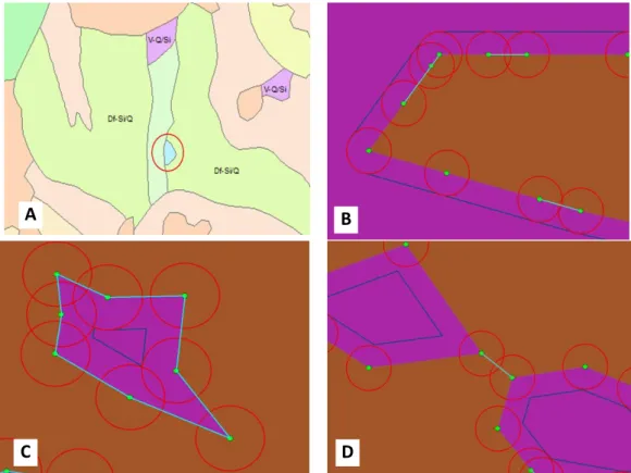 Figure 2. Describing constraints based on the map content. 