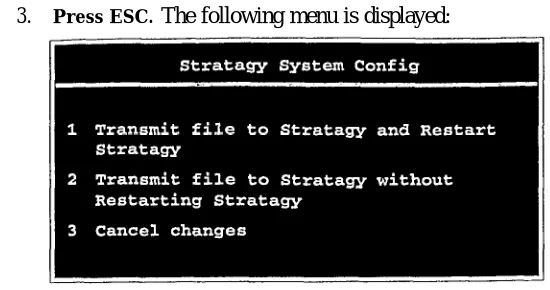 Table 5Stratagy DK System Configuration Parameters 