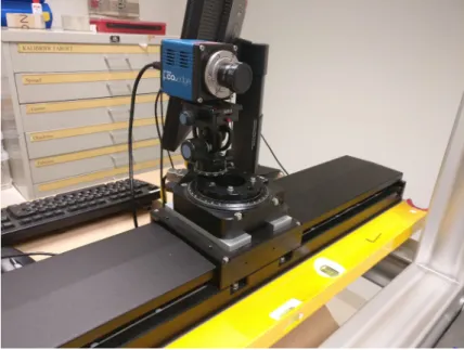 Figure 3.1: Light fields can be captured using a translation stage with a mounted camera