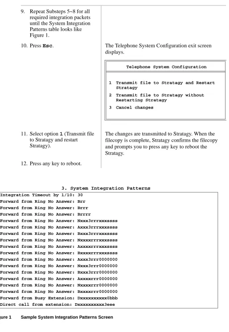 Figure 1Sample System Integration Patterns Screen