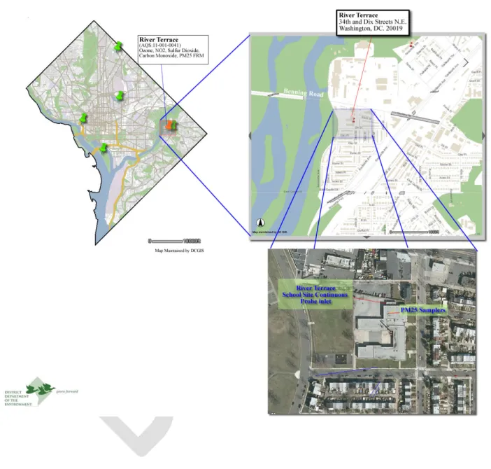 Figure 3-3: River Terrace Site Locator Maps 