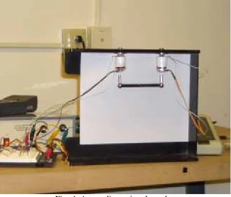Fig. 4. A two-dimensional maglev system 
