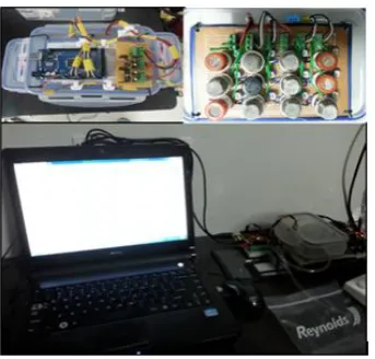 Fig. 1. Electronic nose hardware setup. 