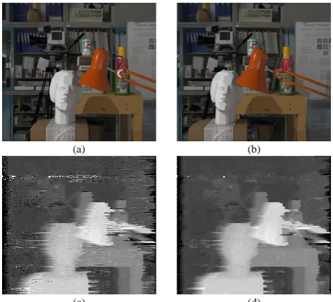 Fig. 9. DSI image with matching path. 