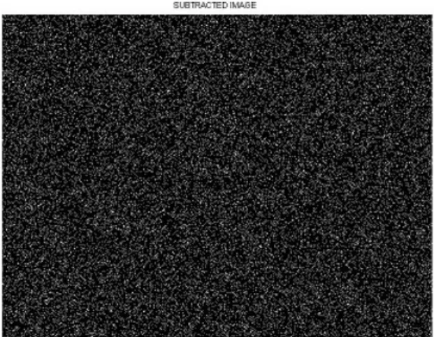 Figure 4.15: Difference image of fig.4.9