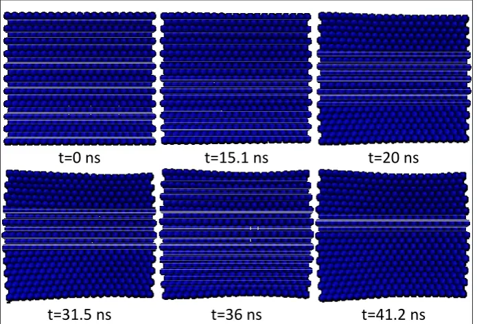 Figure 13.Nano field in the case of nucleation and propagation of crack due to the application of 