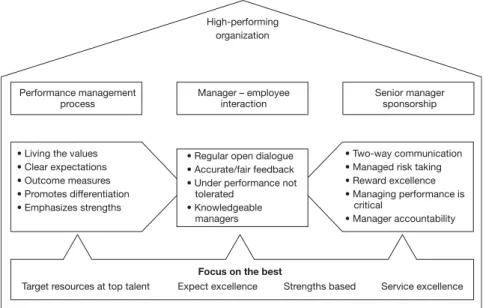 Figure 2.9 Standard Chartered Bank: managing for high performance – the future