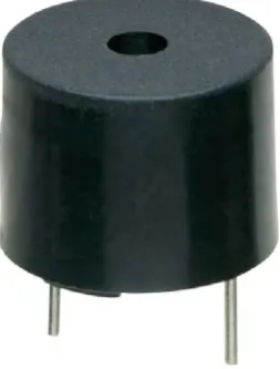 Figure 2.3: Buzzer (Futureelectronics.com, 2017). 