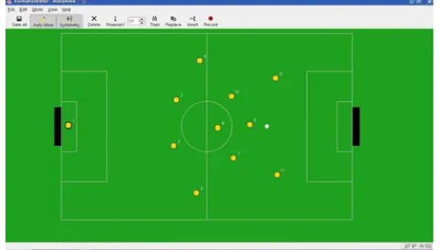 Fig 2: Screenshot of FormationEditor 