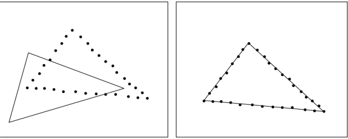 Figure 1.1: Shape registration. Corners or linear segments can be used as features to align these shapes.