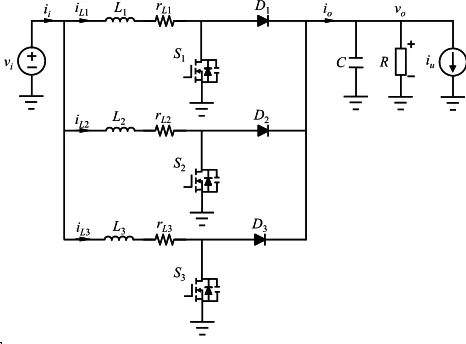 Fig. 1. Framework of three-module boost converter. 
